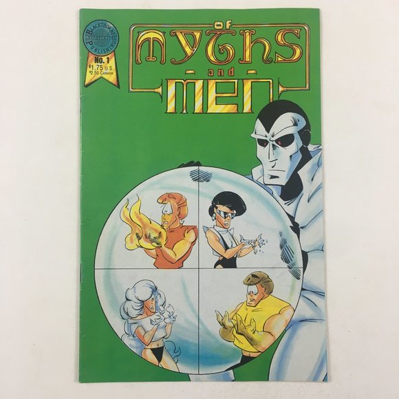 Blackstone Publishing Accents Of Myths Men Blackstone 1987 First Print Copper Age Vintage